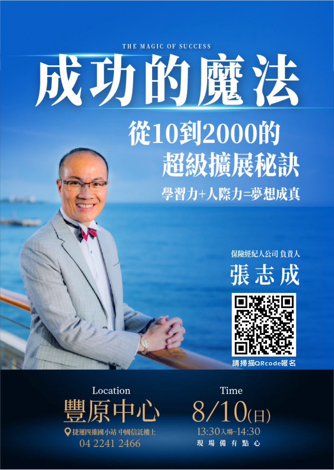 成功的魔法張志成
