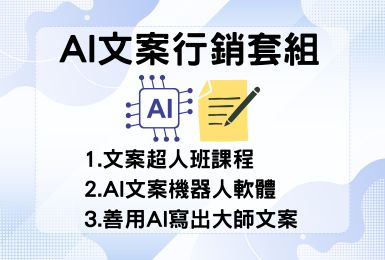 AI文案行銷套組關鍵詞圖片